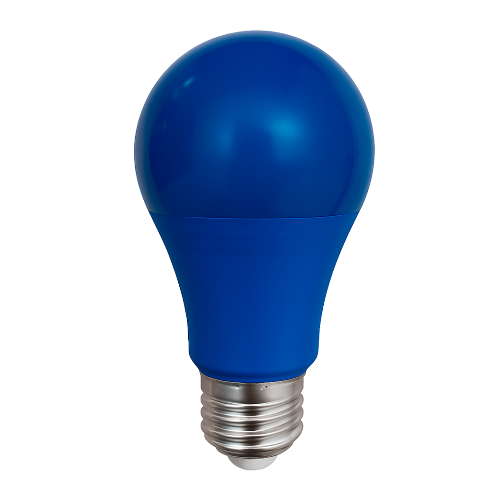 Lâmpada Bulbo LED Color 10W Bivolt Azul E27 – AL10313
