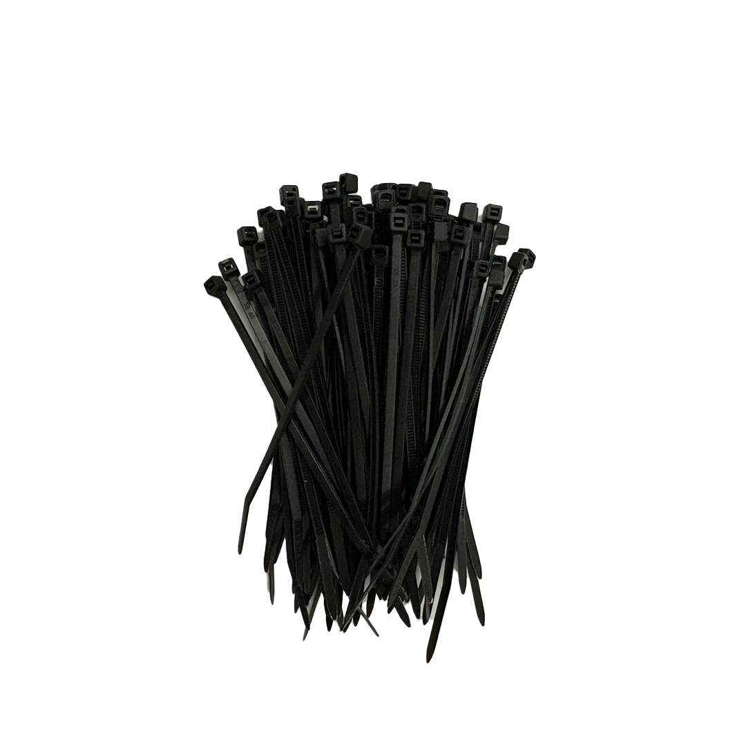 Abraçadeira de Nylon Preta 100/2,5mm – AB10191