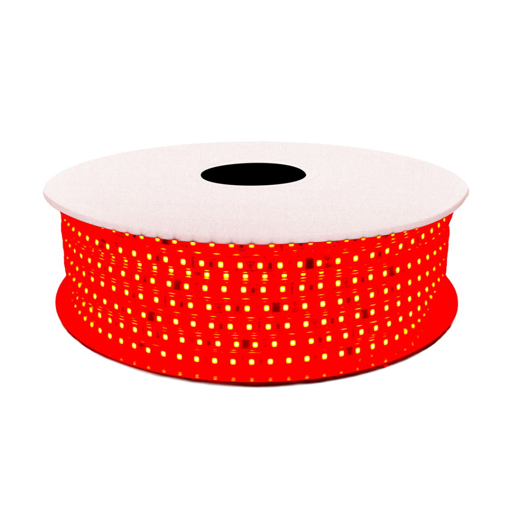 Fita LED PVC 10W/m IP65 Vermelho 127V – LS10129