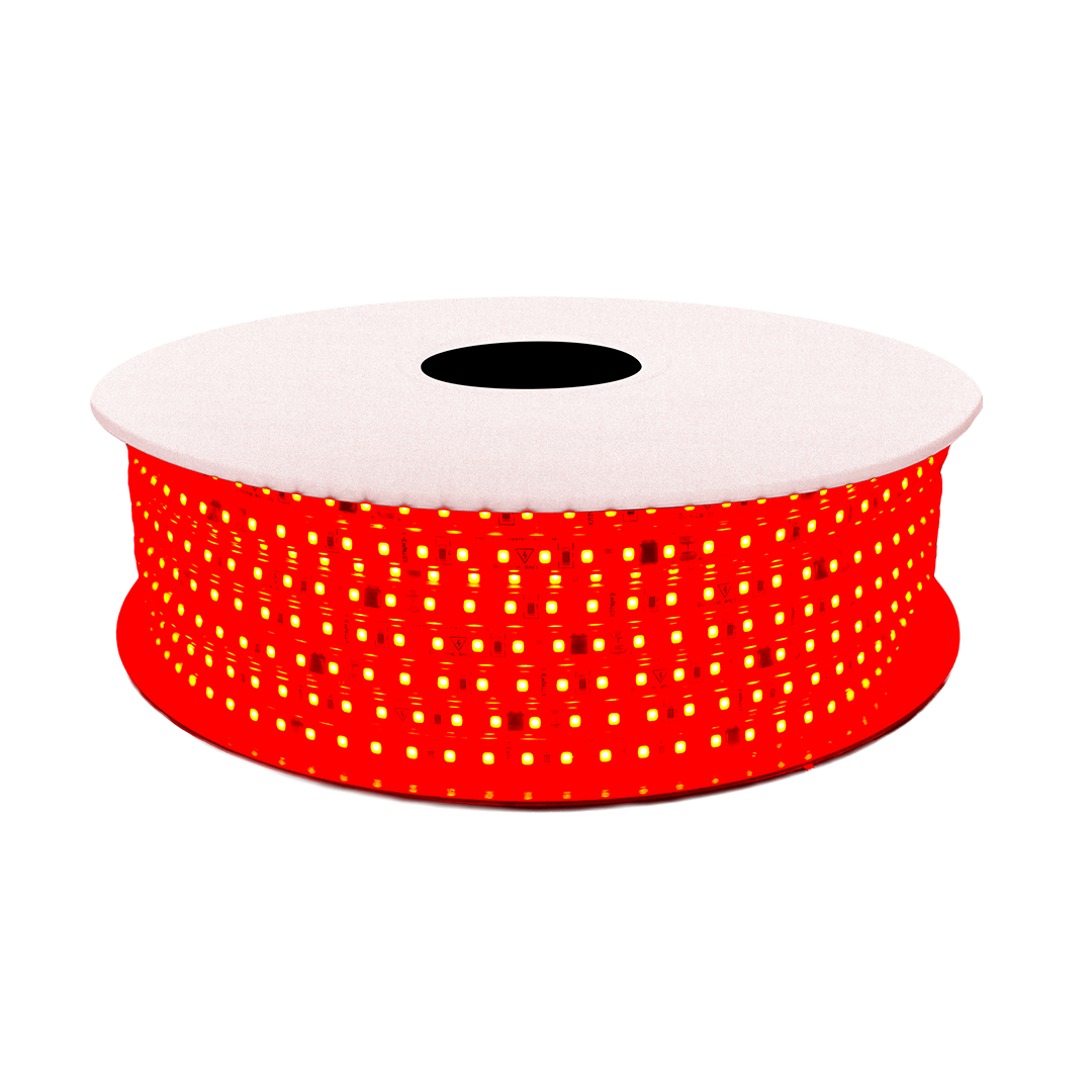 Fita LED PVC 10W/m IP65 Vermelho 127V – LS10129