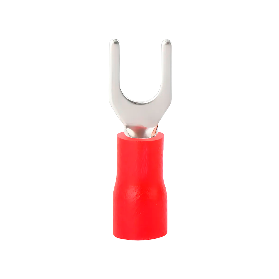 Terminal Garfo Pré Isolado 0,5 – 1,5 mm² M4 – CF08012