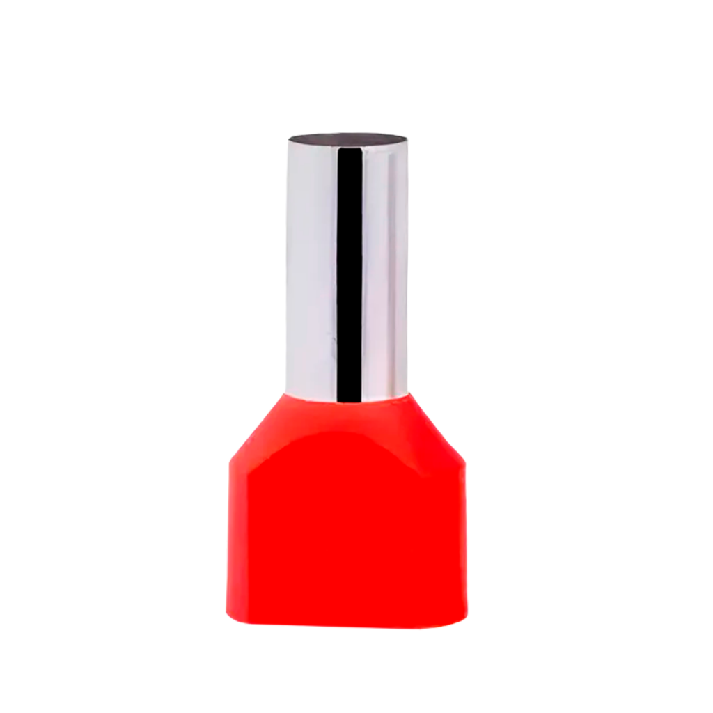 Terminal Ilhós Duplo Pré Isolado 1,0 mm²  – CF02011